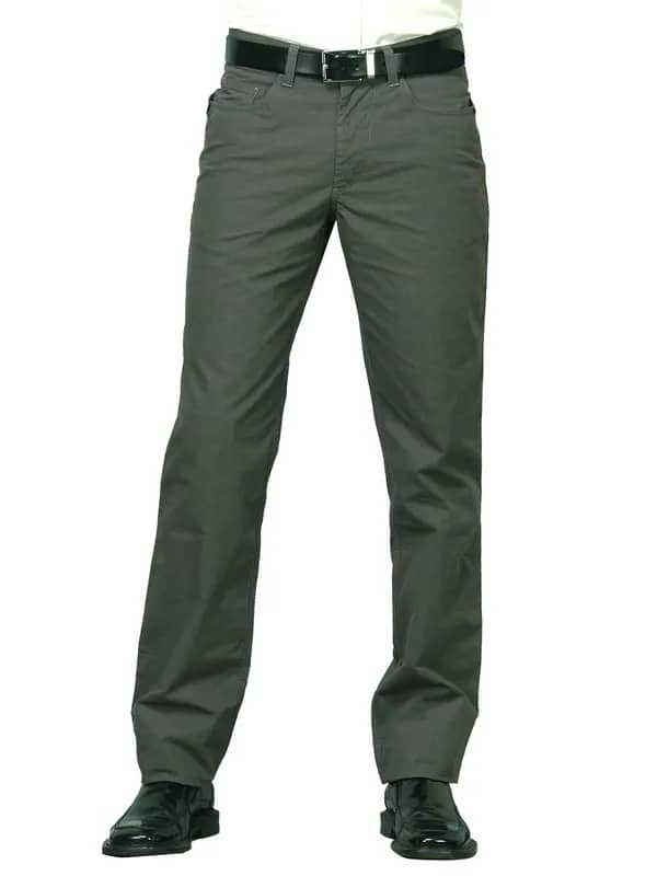 Indigo Nation Men ID Printed Grey Trousers