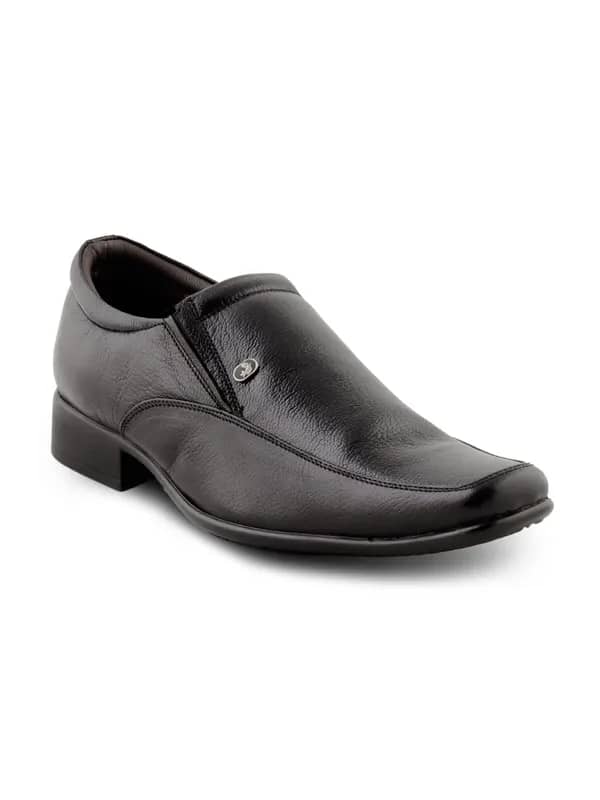 Buckaroo Men Flores Black Formal Shoes