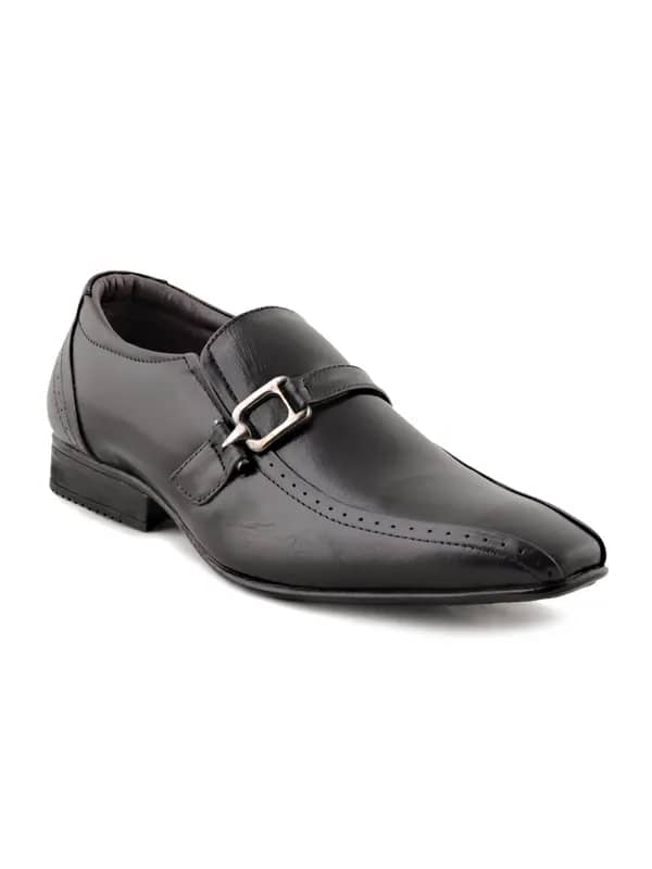 Buckaroo Men Medina Black Formal Shoes