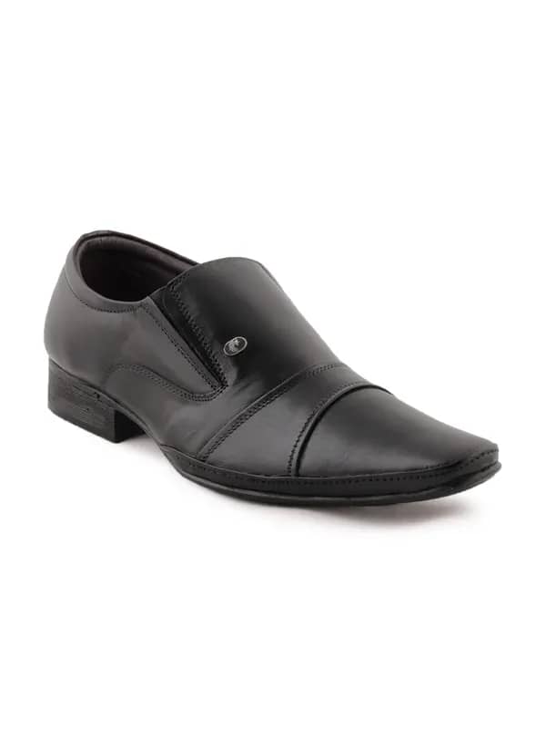 Buckaroo Men Victor Black Formal Shoes