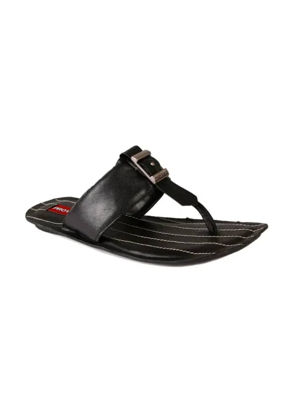 Provogue Men Ean Black Flip Flops