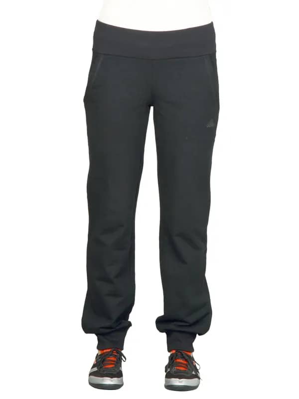 ADIDAS Women Ess Cuffed Pant Black Trackpant