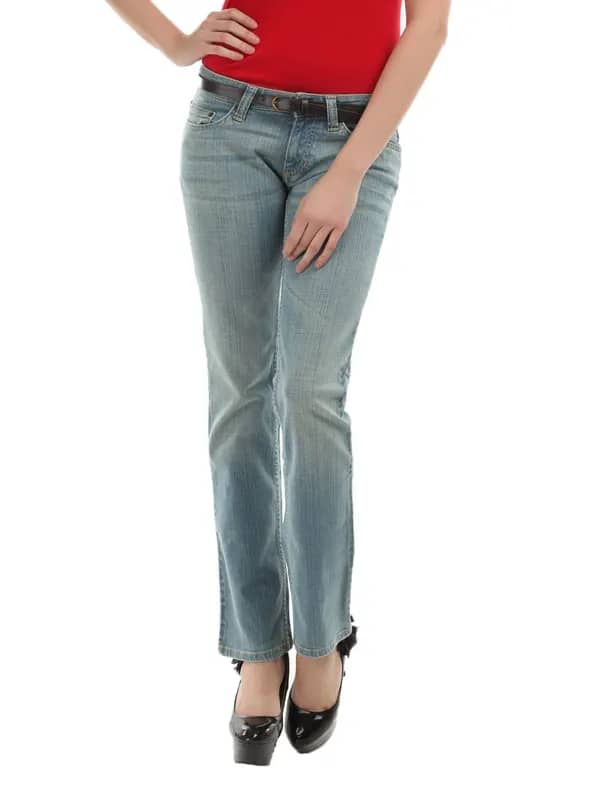 Lee Women Blue Cherrie Slim Fit Jeans