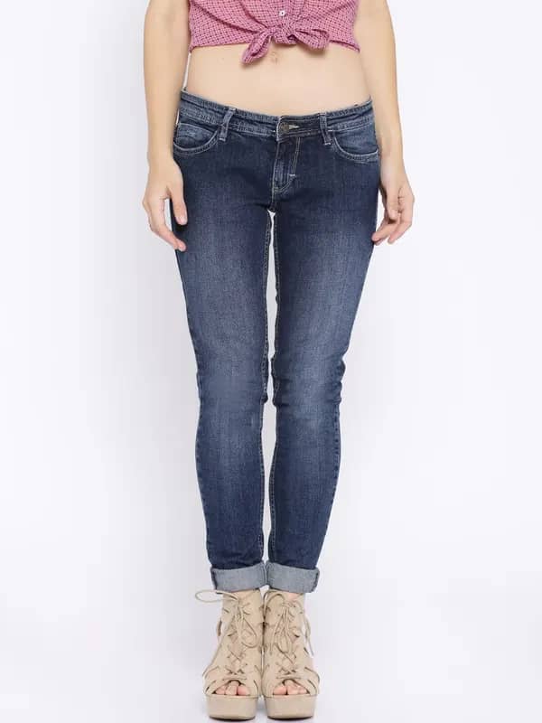 Lee Women Blue Skinny Fit Stretchable Jeans