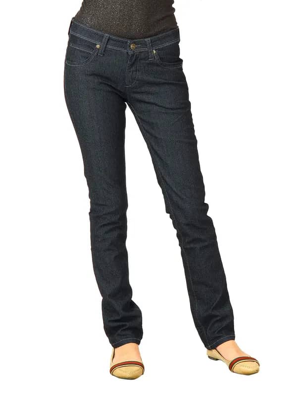 Lee Women Rinsed Blue Roxy Fit Jeans