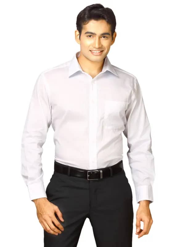 John Miller Men White Shirt