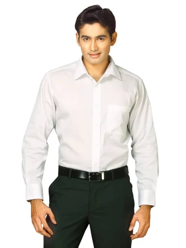 John Miller Men White Shirt