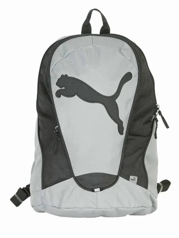 Puma Unisex Big Cat Grey Backpacks