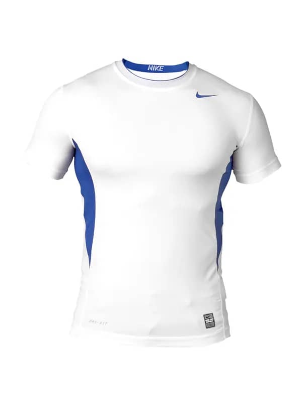 Nike Men Coolfitted White T-Shirts