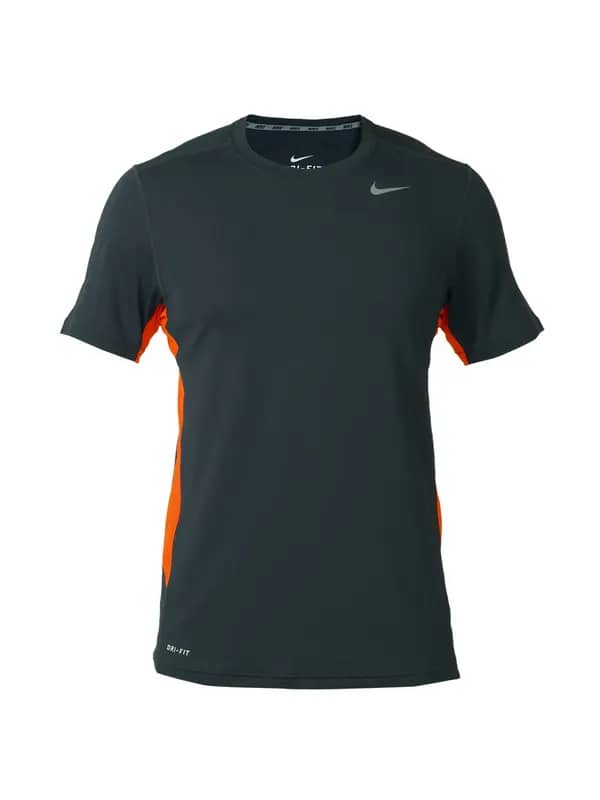 Nike Men As Goaline Ss Black T-Shirts