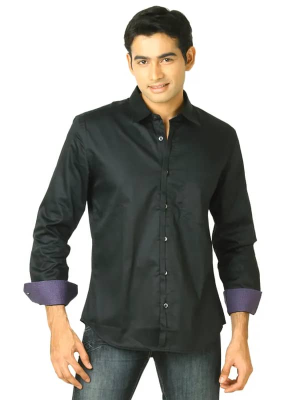Scullers Men Scul Black Shirts