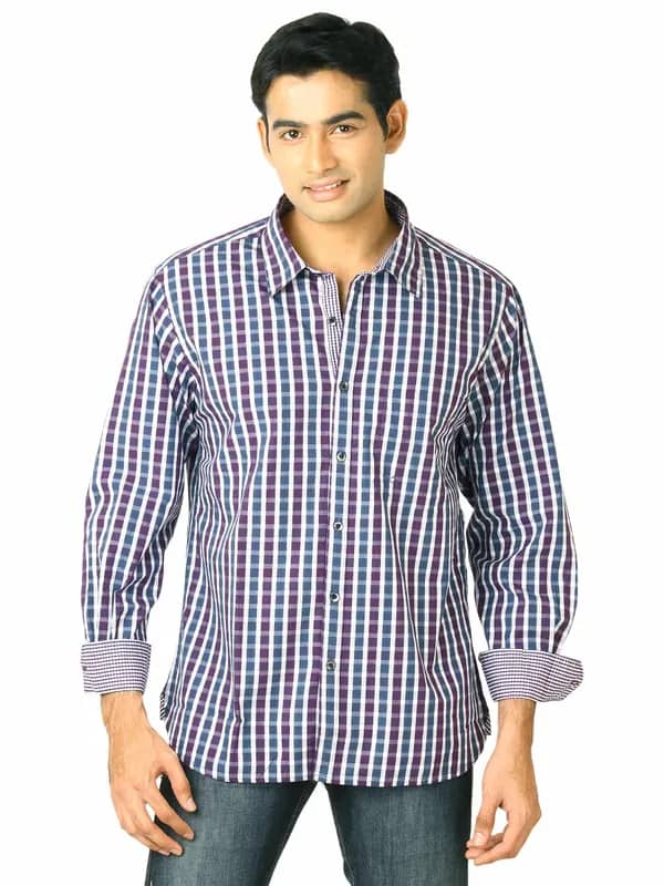 Scullers Men Scul Purple Shirts
