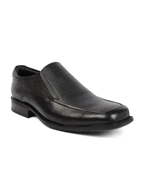 Hush Puppies Men Jungle Black Formal Shoes