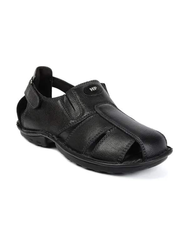 Hush Puppies Men Decent Black Sandals