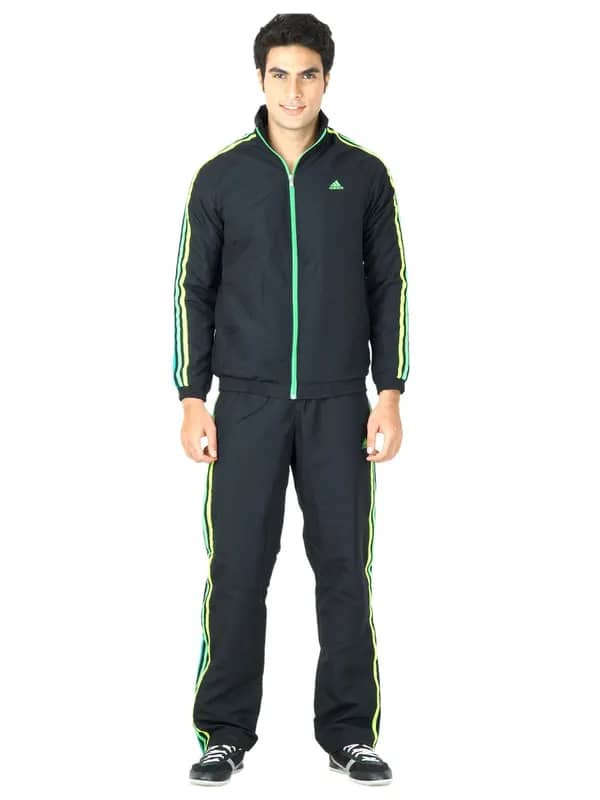 ADIDAS Men Ess 3s Suit Black Tracksuits