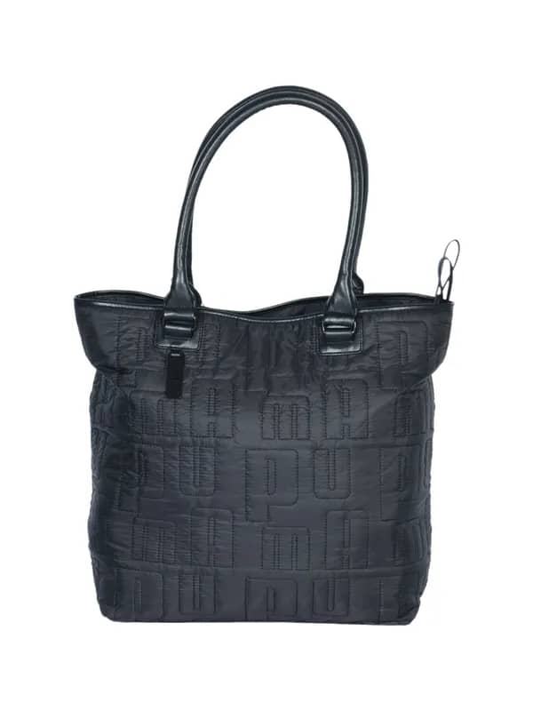 Puma Women Black Avenue Shopper Handbag