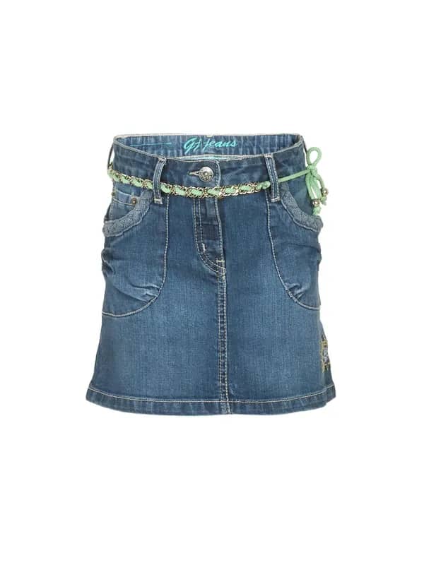 Gini And Jony Girls Ac Arnia Skt Blue Skirts