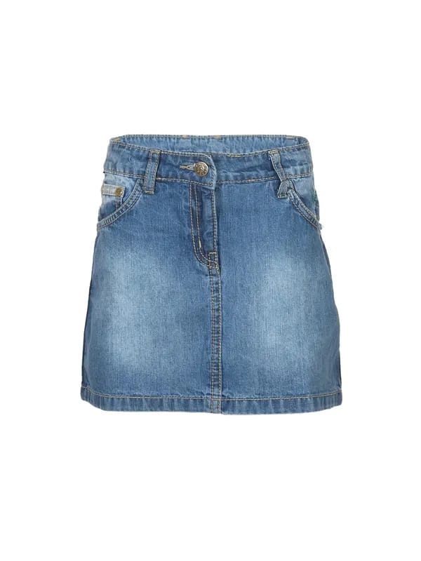 Palm Tree Kids Girls Sp Jema Skt Blue Skirts