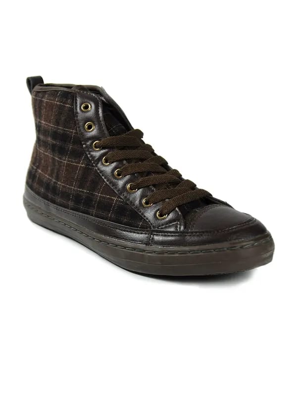 United Colors Of Benetton Men Cboar Brown Casual Shoes
