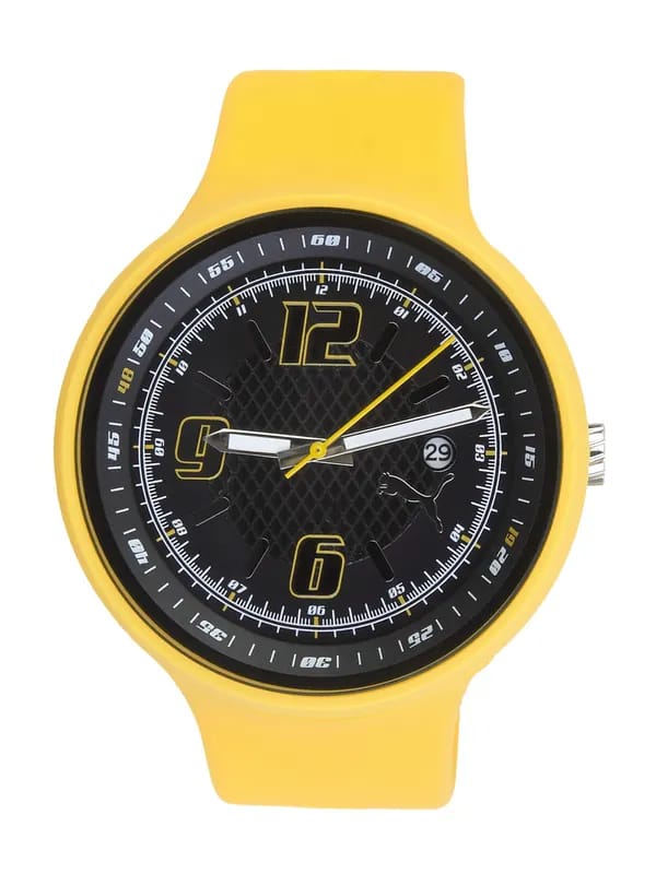 Puma Men Slick Gents 3HD Black Watches