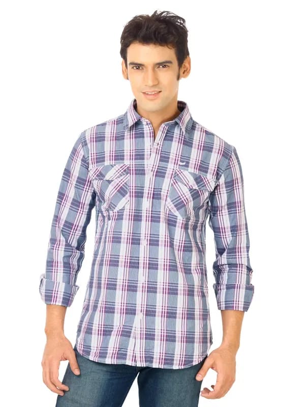 Flying Machine Men FS Purple Shirts