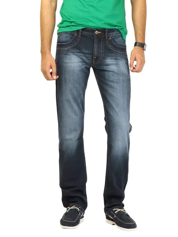 Flying Machine Men Midrise Blue Jeans