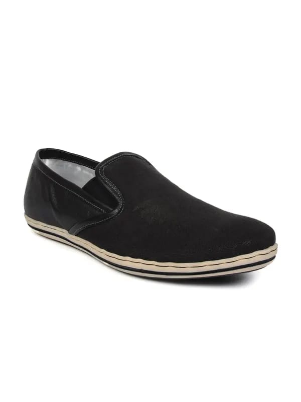 Carlton London Men Casual Black Casual Shoes