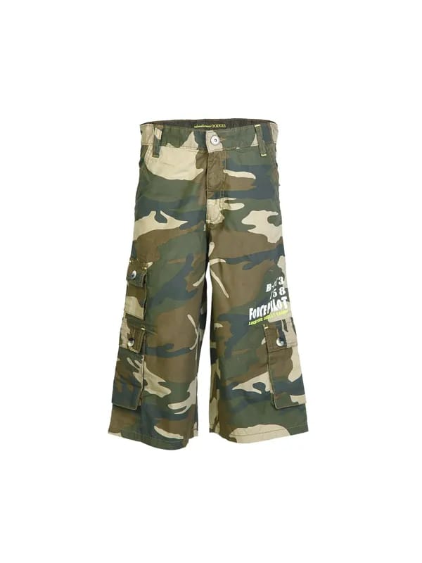 Doodle Boy Army Green Shorts