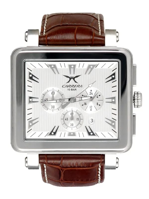 Carrera Men White Dial Watch