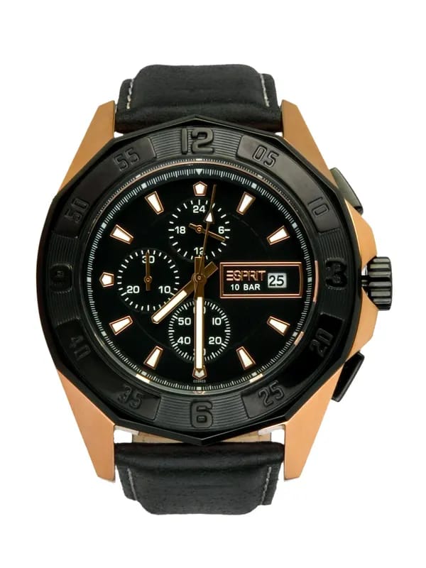 Esprit Men Rosegold Legacy Copper Watches