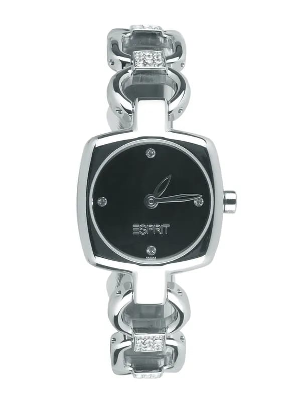 Esprit Women Cinecitta Black Steel Watches
