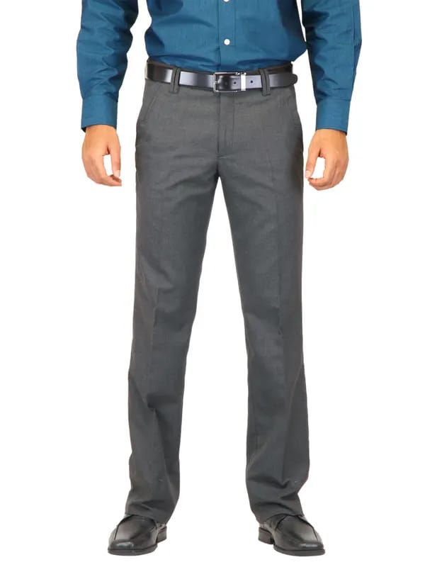 Indigo Nation Men TR Yarn Dyed Black Trousers