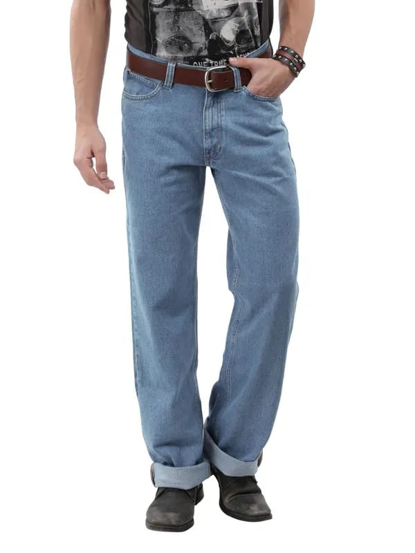 Lee Men Light Blue Chicago Fit Jeans