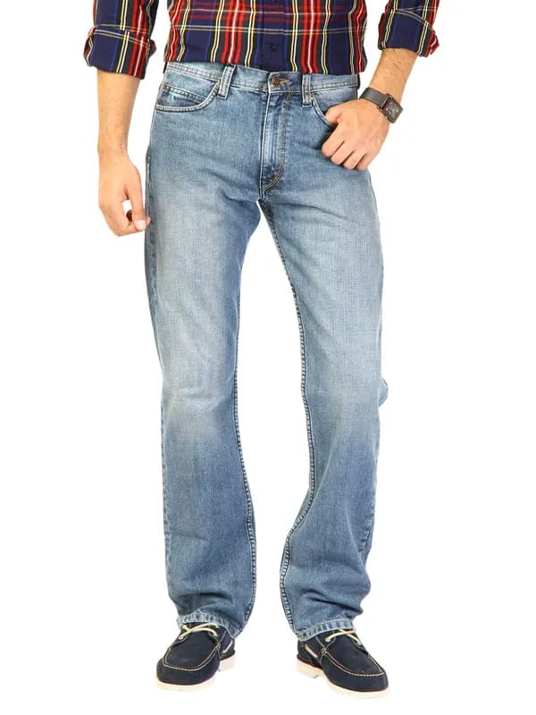 Lee Men Sanskrit Blue Rodeo Fit Jeans