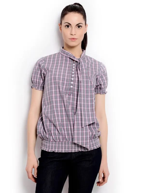 United Colors Of Benetton Women Light Winter Grey Tops