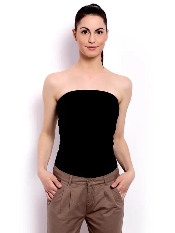 United Colors Of Benetton Women Light Winter Black Tops