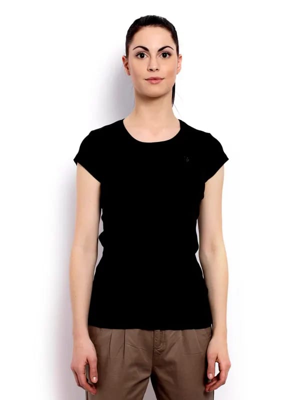 United Colors of Benetton Women Light Winter Black Tops