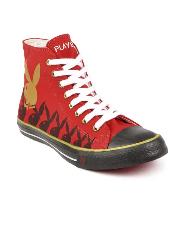 Playboy Men Casual Red Casual Shoes