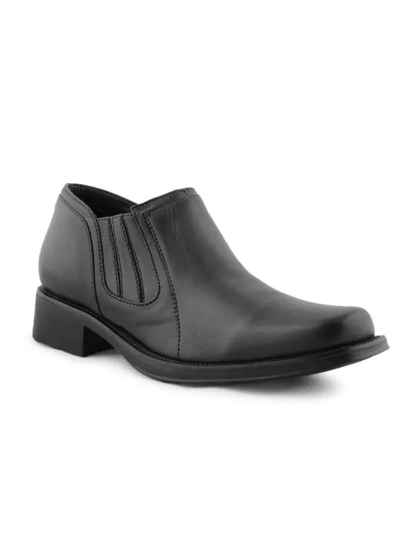 Franco Leone Men Formal Black Formal Shoes