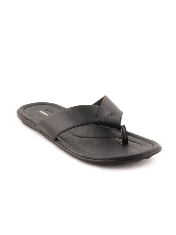 Franco Leone Men Casual Black Sandals