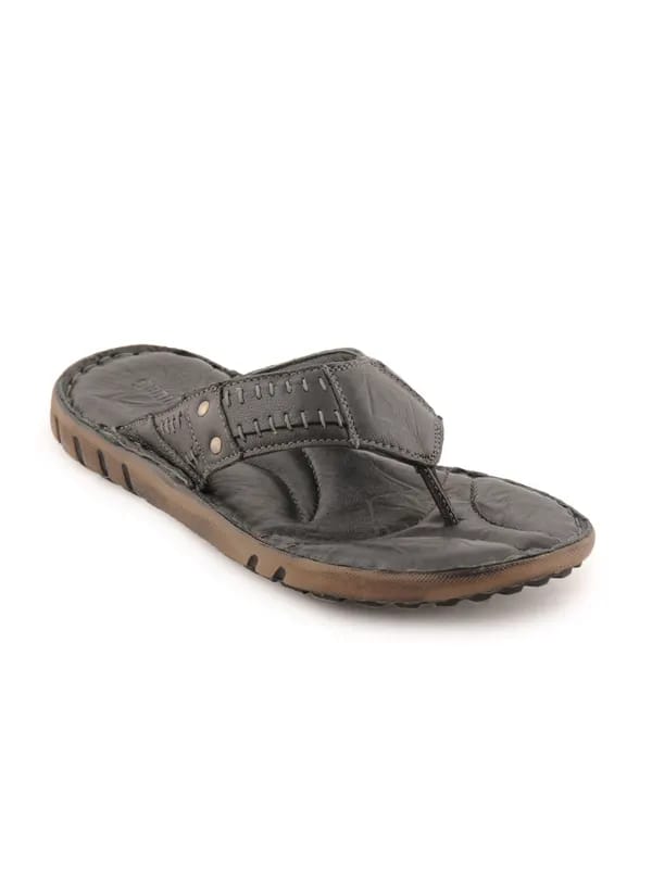 Ganuchi Men Casual Black Sandals