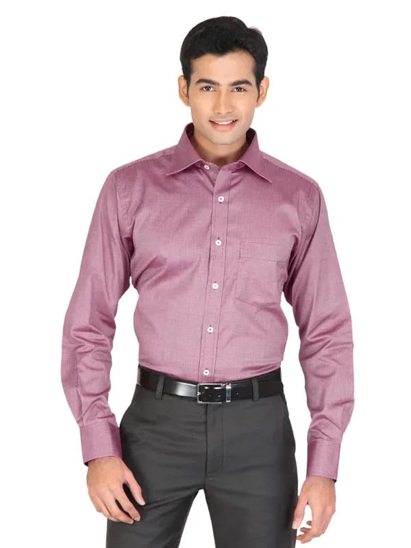 Genesis Men Check Red Shirts
