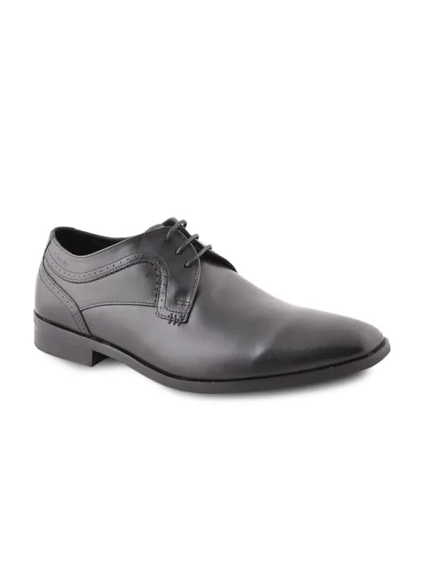 Clarks Men Leather Black Formal Shoes