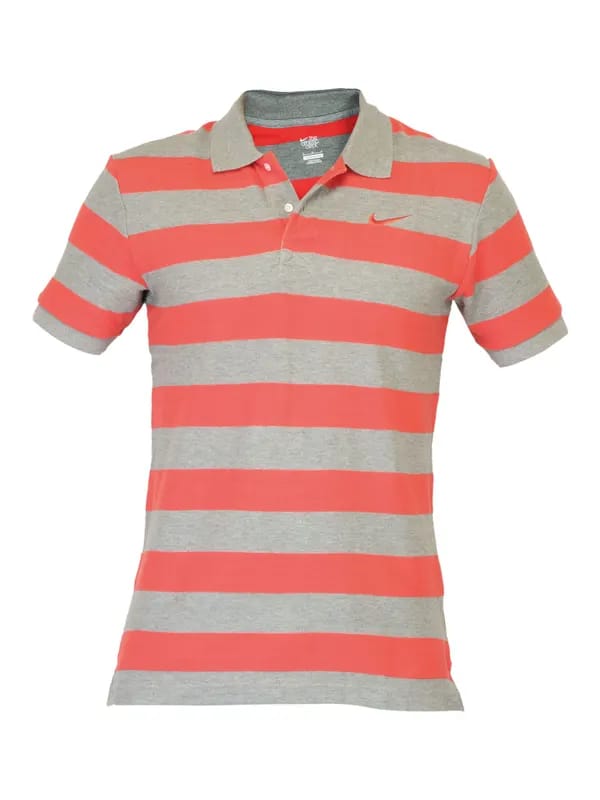 Nike Men Grey Polo Tshirts