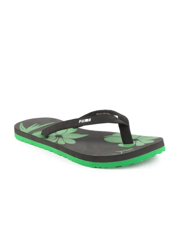 Puma Unisex Coral Black Slippers