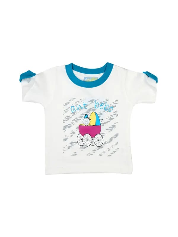 Ant Unisex Bebo White Tshirts