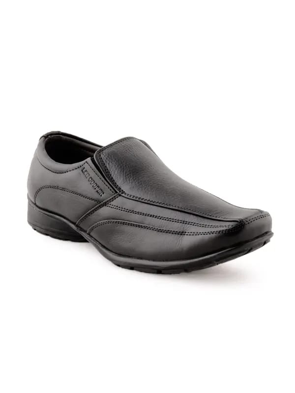 Lee Cooper Men Formal Black Shoes