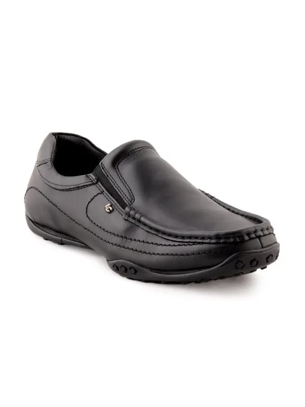Lee Cooper Men Formal Black Shoes