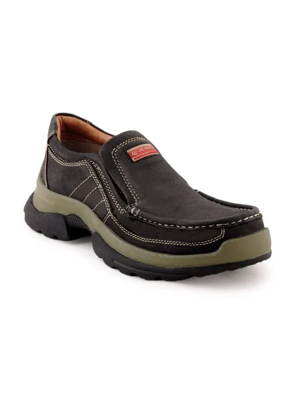 Lee Cooper MenCasual Black Shoes