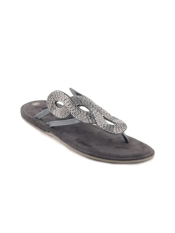 Inc 5 Women Casual Silver Flats